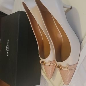 Coach Lauri Silky Nap/Mat Calf Chalk/ Beechwood